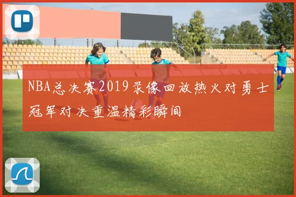 NBA总决赛2019录像回放热火对勇士冠军对决重温精彩瞬间